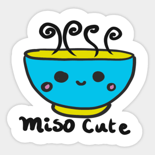 Miso Cutie Bowl Sticker